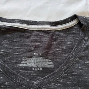 NFL New England Patriots AFC Champions V-Neck Graphic T-Shirt Grey Womens Large thumbnail 4