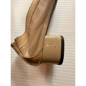 Salvatore Ferragamo Beige Leather Vara Bow Block Heel Pumps Made‎ in Italy sze 6 thumbnail 9