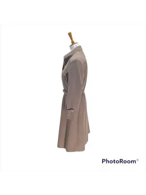 Xin Xin Trench Coat Beige Size M Vintage Preppy Neutral Old Money Spring Classic thumbnail 10