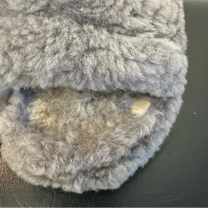 UGG Fluff Yeah Slide Grey Slip on Sandal thumbnail 6
