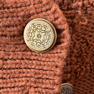 FINAL MARKDOWN Evian Rich Brown Knit Sweater medium thumbnail 3