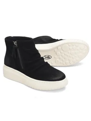 EUC Sofft Leather PortlandWaterproof Ankle Boots Black Size 7.5 thumbnail 9