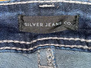Silver Jeans Co Suki Slim Boot Women’s Size 31x35 Tall Dark Wash Embroidered thumbnail 11