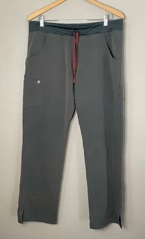 FIGS Grey Kade Cargo Scrub Pants Size Large thumbnail 1