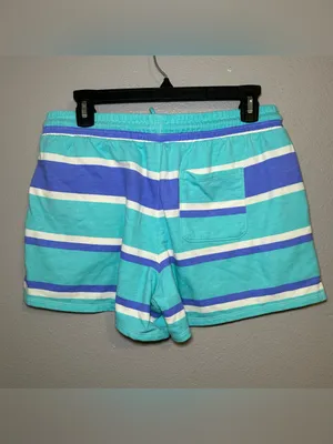 Wildfox Blue Striped Pullover Sweater & Shorts Loungewear Set Womens Size Medium thumbnail 11