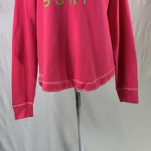 Hollister Pink Surf Pullover Hoodie Size Medium thumbnail 3