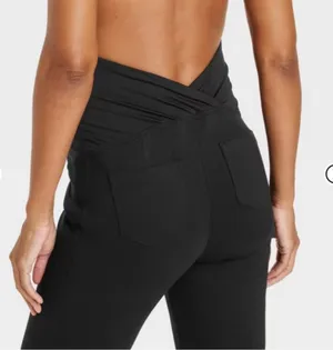 Isabel Maternity Over-Belly Ponte Maternity Pants Small Maternity thumbnail 2