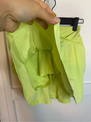 Offline by Aerie Neon Yellow Active Skort thumbnail 6