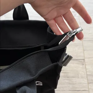 Black Canvas Tote Bag thumbnail 4