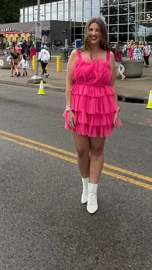 Pink Tulle Dress thumbnail 6