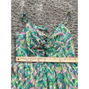Cupshe Women’s Maxi Dress Approx M/L Colorblock Front Twist Keyhole Open Back thumbnail 8