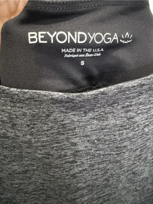 Beyond Yoga Spacedye Move It Dress Charcoal Gray Tank Dress with Black Straps S thumbnail 6