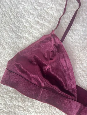 Burgundy Bralette thumbnail 4