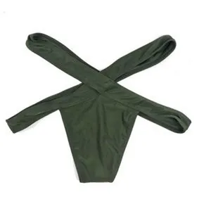 Forever 21 Strappy Cutout Cheeky Bikini Bottom Sz LARGE NWT thumbnail 4