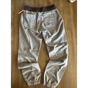 Vuori Women's Heather Grey Ribbed Cuff Jogger Sweatpants – Size 2/4 thumbnail 2