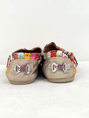 BOBS Skechers Plush Paws for Dogs Multi Dog Print Slip On Flats Women’s 8.5 thumbnail 8