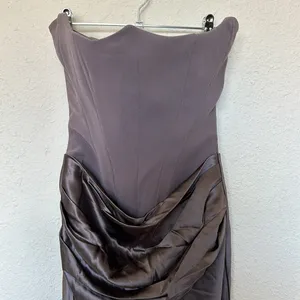 House of Cb size M A-C 'Persephone' Smoke Strapless Corset Maxi Dress thumbnail 9