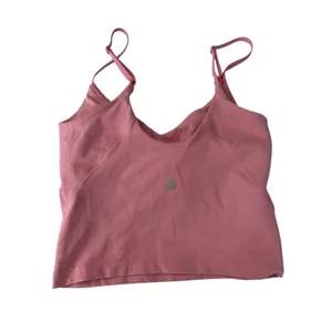 Lululemon Align Tank Top Light Support A/B Cup Size 0 Nulu Athletic Crop Pink thumbnail 4