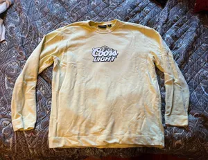 Coors Light Yellow Crewneck thumbnail 3
