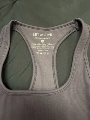 Set Active Tank Ribbed thumbnail 2