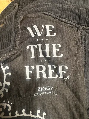Free People Ziggy Corduroy Overalls Sz S thumbnail 7