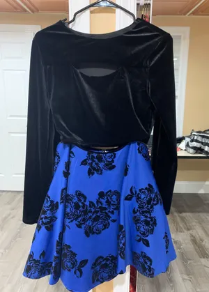 Homecoming Dress Blue thumbnail 1