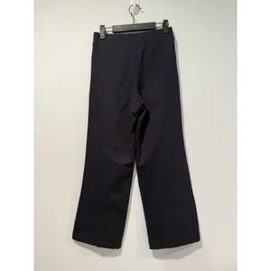 Old Navy Stevie Straight Leg Pants Womens Small Navy Elastic Minimal Travel Work thumbnail 2