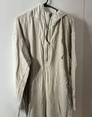 FP Movement X Hatch Maternity Warm Up Jumpsuit Heather Grey XS thumbnail 2