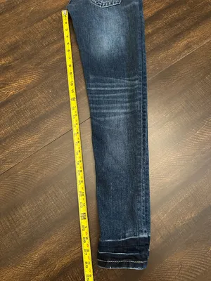 Miss Me Mid-Rise Skinny Dark Blue Jeans-Size 24 (Measures 25x28) thumbnail 5