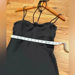 Aritzia Wilfred Handel Satin Dress Size XS thumbnail 7