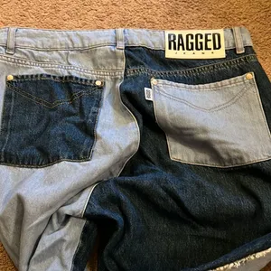 Urban outfitters ragged mom patchwork jeans 32‎ thumbnail 10