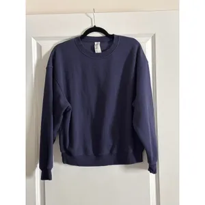 Fabletics Navy‎ Blue Cozy Fleece Crewneck Sweatshirt Small thumbnail 3