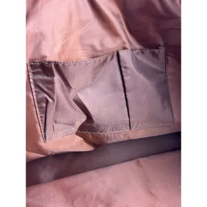 Anna Griffin Damask Craft Tote Bag Chartreuse Gold Laminated‎ Travel Luxury thumbnail 4