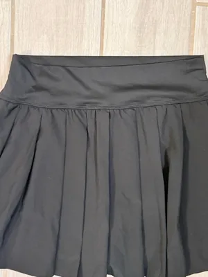 Vanilla Star Black Pleated Tennis Mini Skirt thumbnail 4