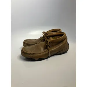 Twisted X Driving Moc Chukka Women 7 Brown Good Leather Lace Up WDM0001 thumbnail 3