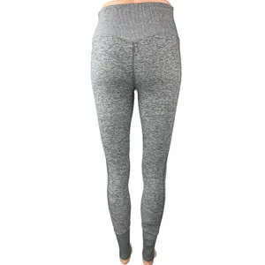 Alo Yoga AirSoft Gray Heather High Rise Yoga Workout Athletic Leggings Pants XS thumbnail 5