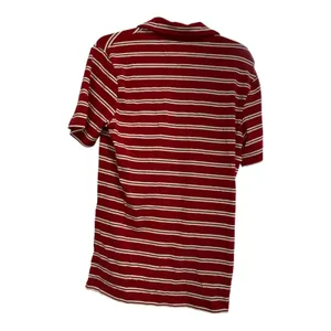 Goodfellow & Co™ Men's Comfort Wear Striped Polo Shirt Maroon Small thumbnail 2