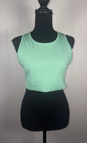 fabletics green sports bra L thumbnail 1