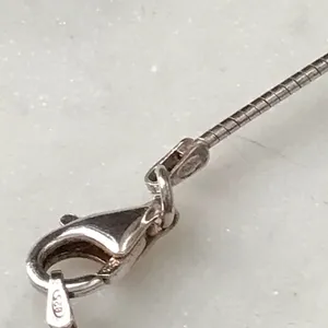 Silpada Sterling Silver Necklace Turquoise Square Pendant Slider thumbnail 7