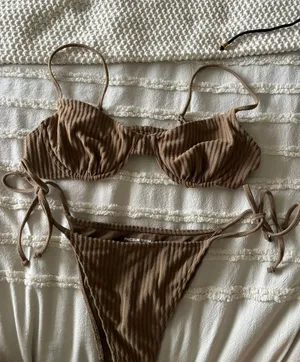 PacSun Brown Bikini thumbnail 1