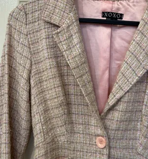 XOXO Vintage tweed blazer thumbnail 3