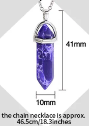 Chakra Crystal Necklace thumbnail 2