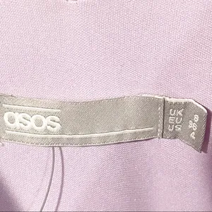 ASOS‎ Size 4 Light Purple Ruffle Trim Sleeveless Tank Mini Dress NEW thumbnail 3