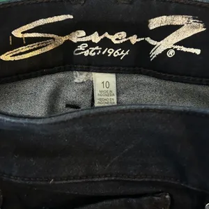 Seven7 Jeans High Rise Skinny Crop Dark Wash‎ Women's Size 10 thumbnail 5