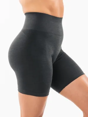 Alphalete Amplify ultra high rise bike contour gym active seamless shorts xs thumbnail 4