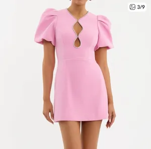 Rebecca valance pink mini dress thumbnail 2