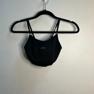 Gymshark‎ Flex High Waisted Leggings and Sports Bra Set Black Grey Womens Small thumbnail 4