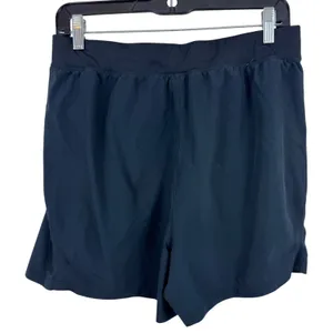 Under Armour Women Black Grey Athletic Running Training Shorts Drawstring Medium thumbnail 2
