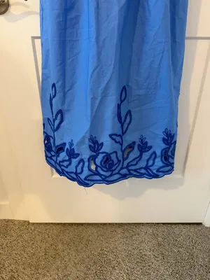 NWT Free Assembly Dress Blue Size XS thumbnail 2