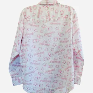 Aerie Wicked Sample Piece Glinda Pink Cloque Shirt Rare Wickedcore Whimsical thumbnail 5